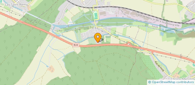 localisation de l'entreprise MADAME CHARLOTTE LEROY  FOUG