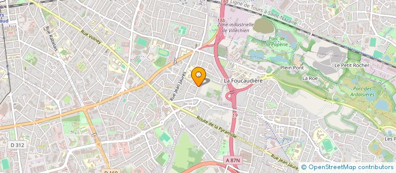 localisation de l'entreprise MADAME CHARLOTTE LESTOQUOY à ANGERS