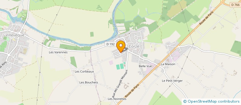 localisation de l'entreprise MADAME CHARLOTTE LEVESQUE  LOIRE-AUTHION