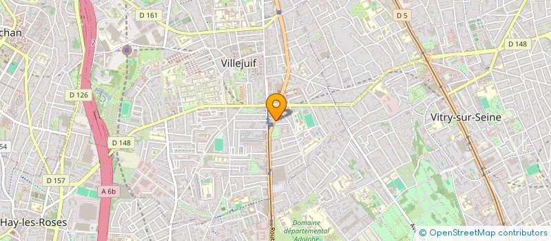 localisation de l'entreprise MADAME CHARLOTTE LEVIONNOIS  VILLEJUIF