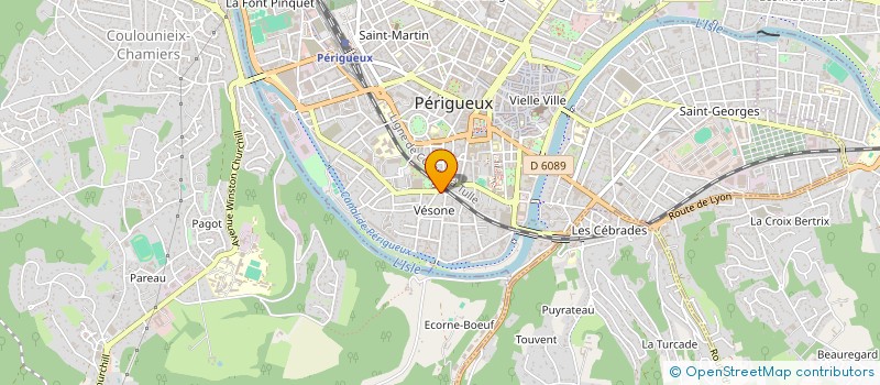 localisation de l'entreprise MADAME CHARLOTTE LIEBART  PERIGUEUX