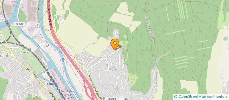 localisation de l'entreprise MADAME CHARLOTTE LIEBMANN  BOUXIERES-AUX-DAMES