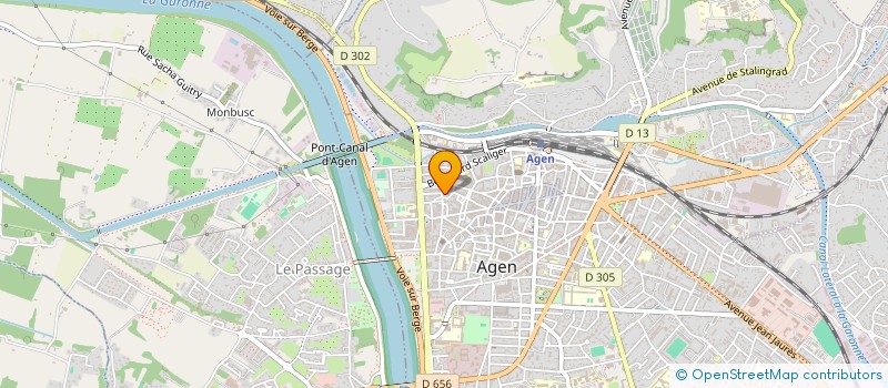 localisation de l'entreprise MADAME CHARLOTTE LIMBERT  AGEN