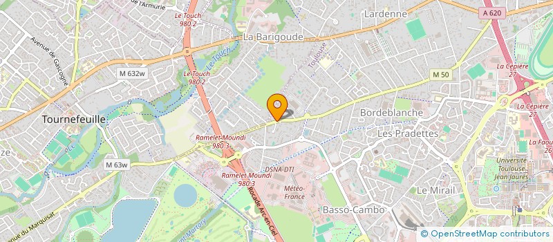 localisation de l'entreprise MADAME CHARLOTTE LLOBELL  TOULOUSE