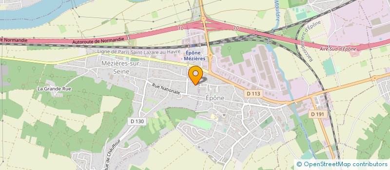 localisation de l'entreprise MADAME CHARLOTTE LOBEL  MEZIERES-SUR-SEINE