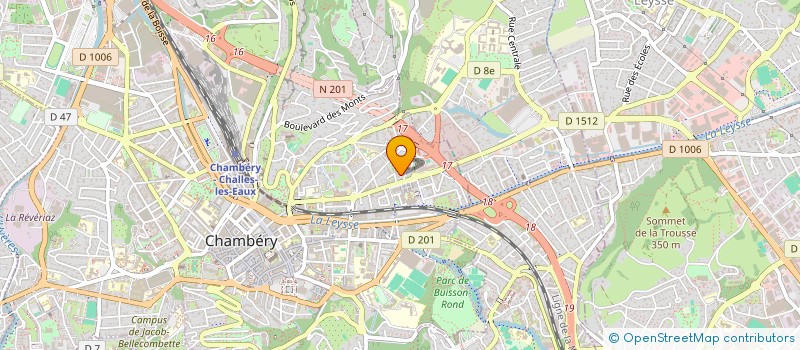 localisation de l'entreprise MADAME CHARLOTTE LOPEZ à CHAMBERY