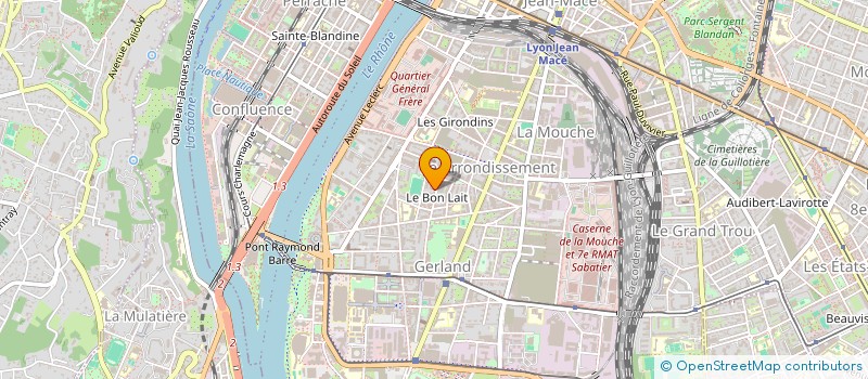 localisation de l'entreprise MADAME CHARLOTTE LORIAU  LYON