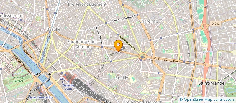 localisation de l'entreprise MADAME CHARLOTTE LOURME  PARIS