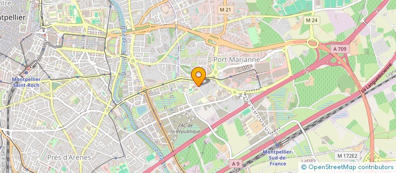 localisation de l'entreprise MADAME CHARLOTTE LOUSTALOT à MONTPELLIER