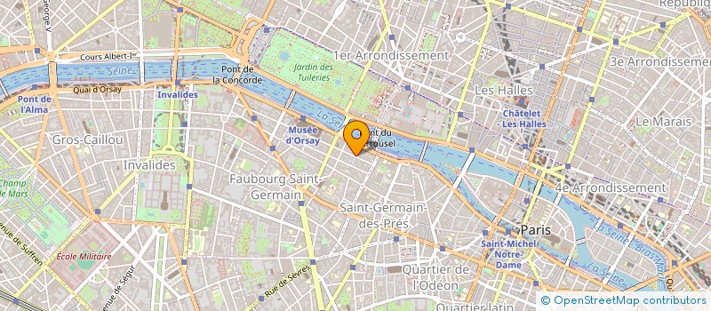 localisation de l'entreprise MADAME CHARLOTTE LUCCIARDI  PARIS