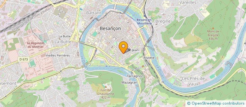 localisation de l'entreprise MADAME CHARLOTTE LUNIAUD à BESANCON