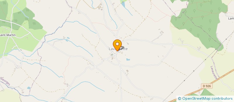 localisation de l'entreprise MADAME CHARLOTTE MACHU  PUYLAROQUE