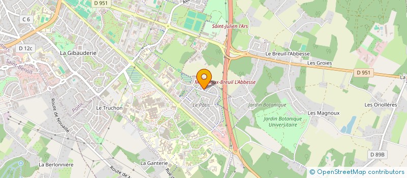 localisation de l'entreprise MADAME CHARLOTTE MALLIER  POITIERS