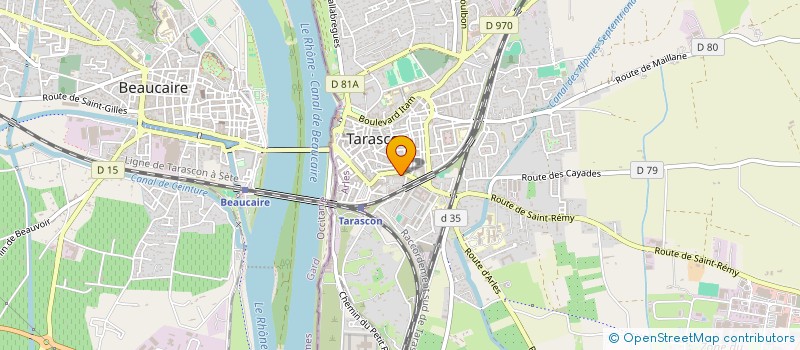 localisation de l'entreprise MADAME CHARLOTTE MALYSZKO  TARASCON