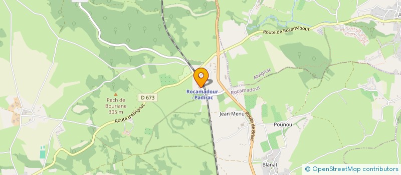 localisation de l'entreprise MADAME CHARLOTTE MAQUINGHEN  ROCAMADOUR