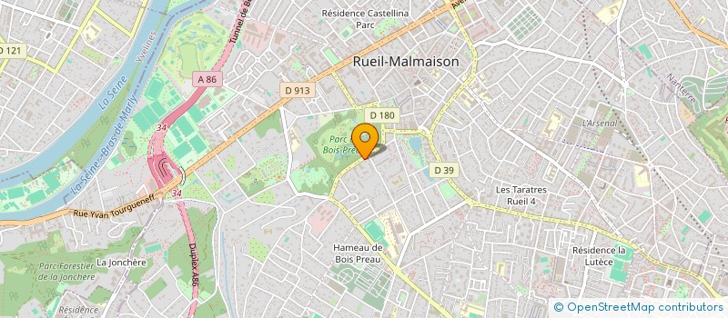 localisation de l'entreprise MADAME CHARLOTTE MARANGE à RUEIL-MALMAISON