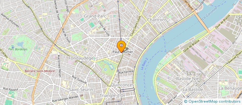 localisation de l'entreprise MADAME CHARLOTTE MARCHAND  BORDEAUX