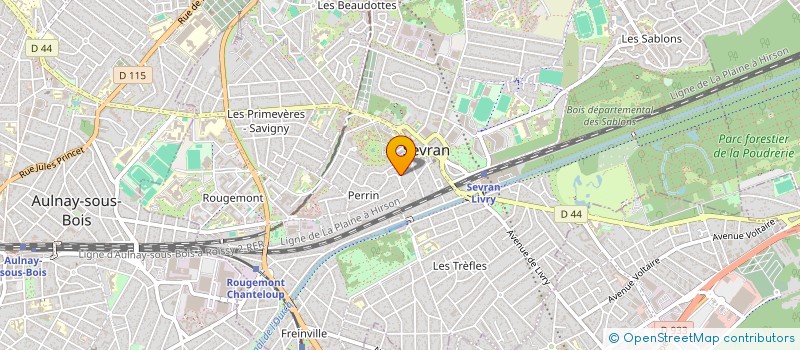 localisation de l'entreprise MADAME CHARLOTTE MARCILHACY à SEVRAN