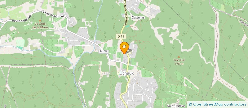 localisation de l'entreprise MADAME CHARLOTTE MARECHAL  UCHAUX