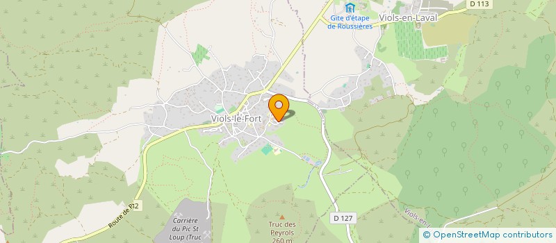 localisation de l'entreprise MADAME CHARLOTTE MARION  ARGELLIERS