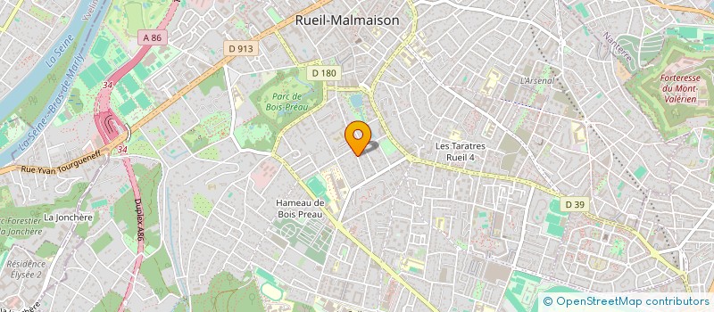 localisation de l'entreprise MADAME CHARLOTTE MARTIN à RUEIL-MALMAISON