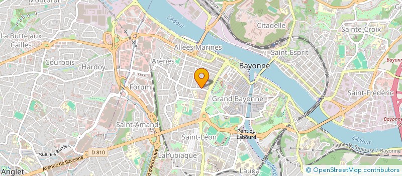 localisation de l'entreprise MADAME CHARLOTTE MARTIN à BAYONNE