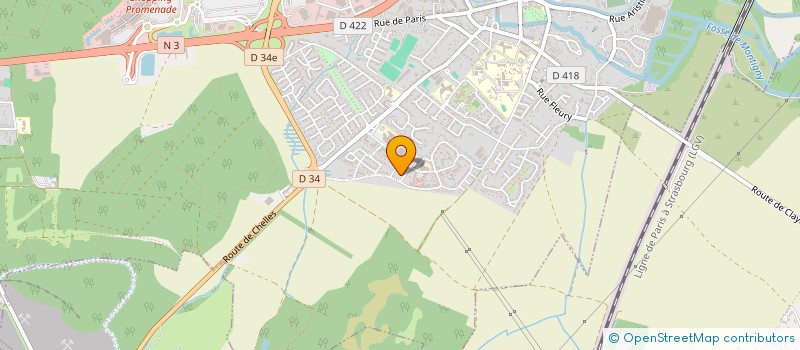 localisation de l'entreprise MADAME CHARLOTTE MARTIN  CLAYE-SOUILLY