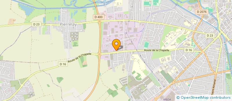 localisation de l'entreprise MADAME CHARLOTTE MARTIN RITZ  BOURGES