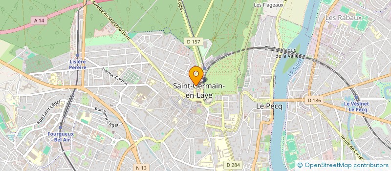 localisation de l'entreprise MADAME CHARLOTTE MARTINEAU à SAINT-GERMAIN-EN-LAYE
