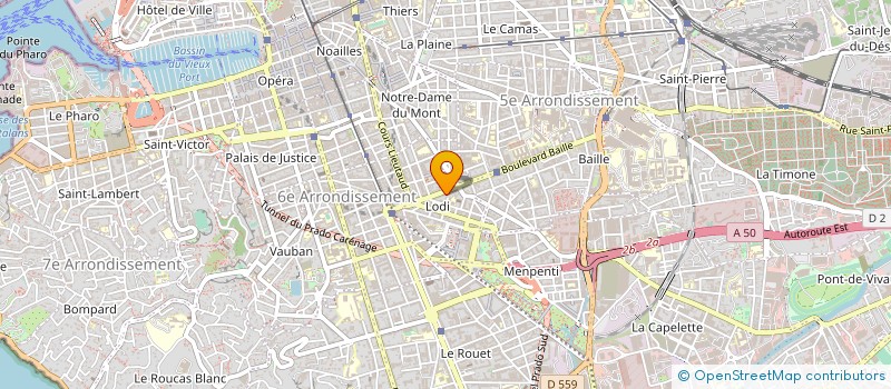 localisation de l'entreprise MADAME CHARLOTTE MARTRE à MARSEILLE