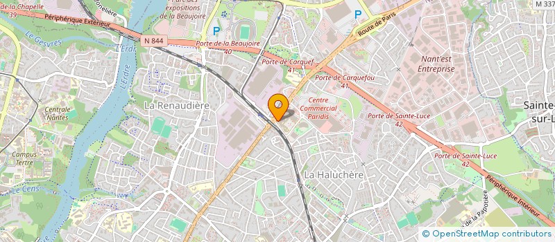 localisation de l'entreprise MADAME CHARLOTTE MARZELLEAU à NANTES