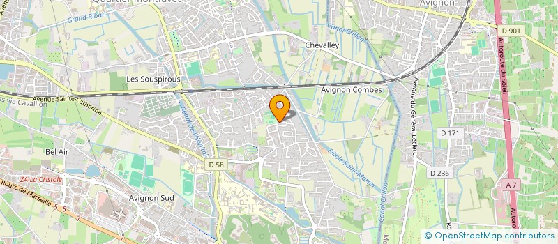 localisation de l'entreprise MADAME CHARLOTTE MASIA  AVIGNON