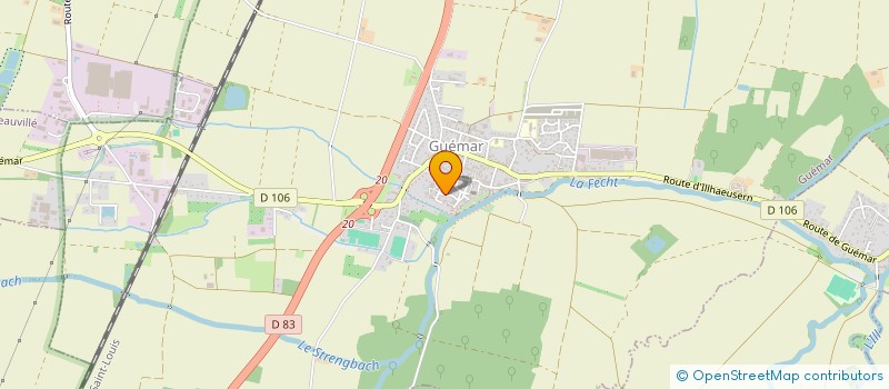 localisation de l'entreprise MADAME CHARLOTTE MASSON  GUEMAR