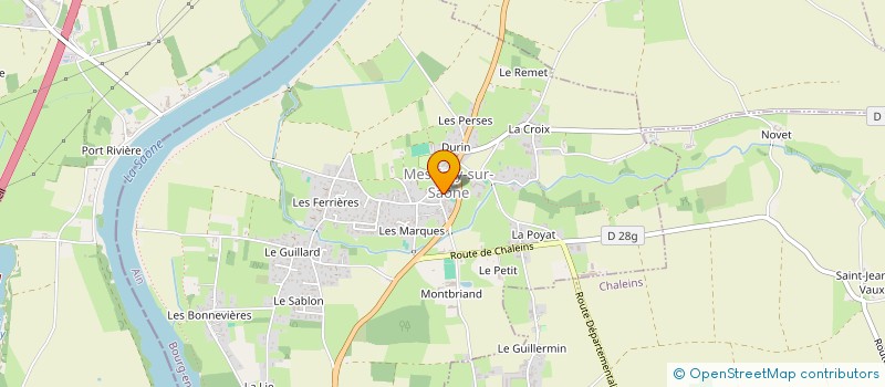 localisation de l'entreprise MADAME CHARLOTTE MASSON  MESSIMY-SUR-SAONE