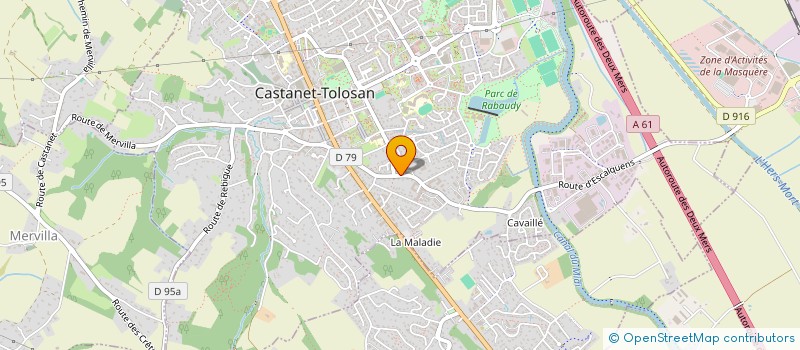 localisation de l'entreprise MADAME CHARLOTTE MATHIEU à CASTANET-TOLOSAN