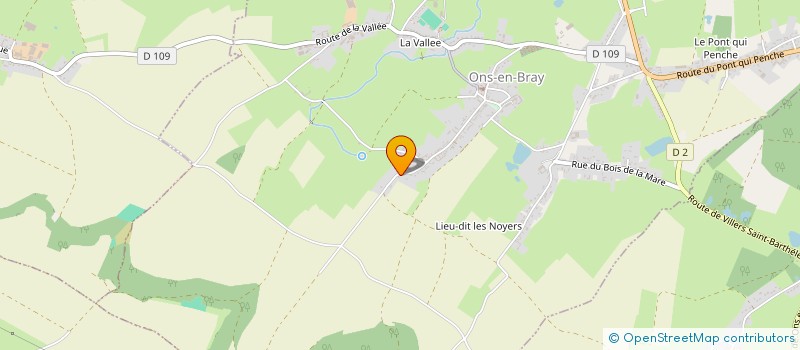 localisation de l'entreprise MADAME CHARLOTTE MATHILDE LOUVET  ONS-EN-BRAY