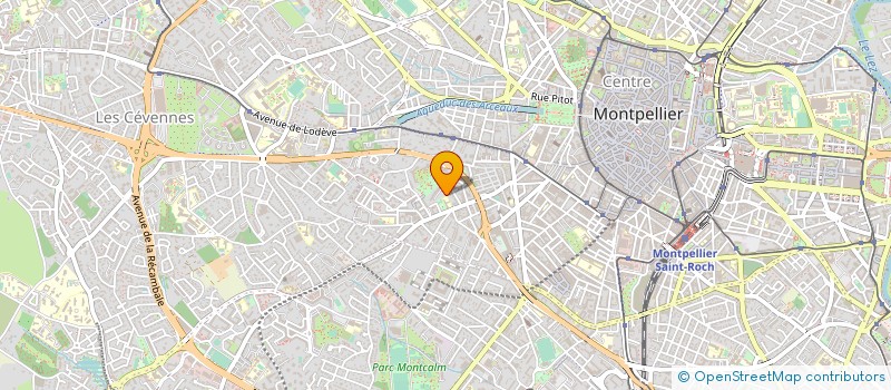 localisation de l'entreprise MADAME CHARLOTTE MATTHYS  MONTPELLIER