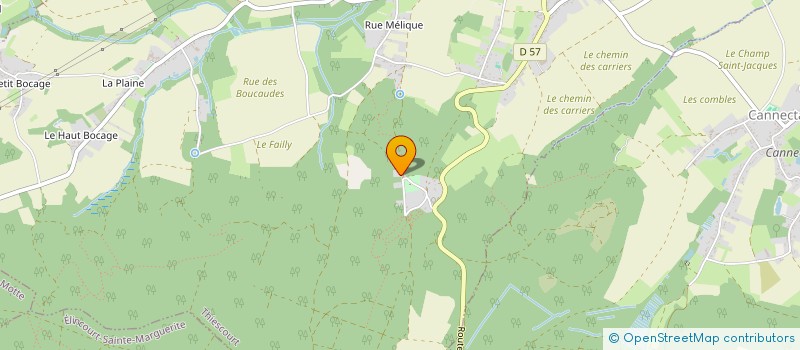 localisation de l'entreprise MADAME CHARLOTTE MAURICE  THIESCOURT