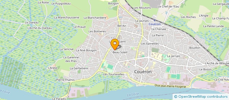 localisation de l'entreprise MADAME CHARLOTTE MAUSSION à COUERON