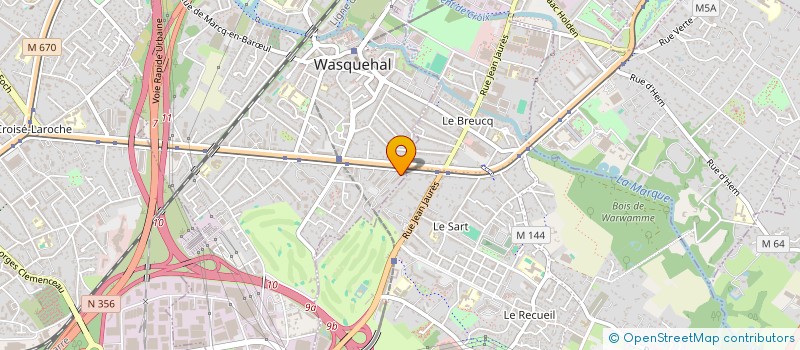 localisation de l'entreprise MADAME CHARLOTTE MEMBRE  WASQUEHAL