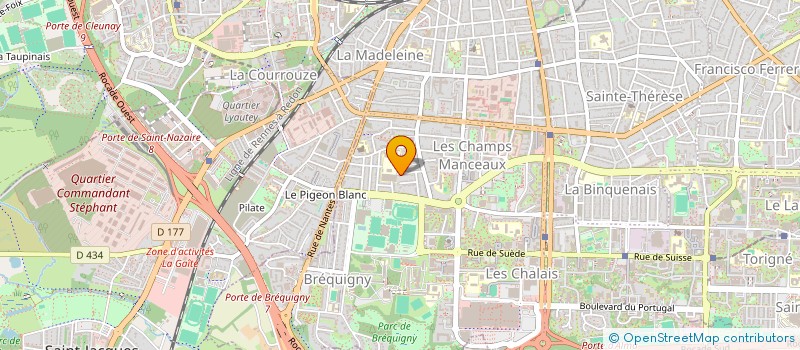 localisation de l'entreprise MADAME CHARLOTTE MER  RENNES