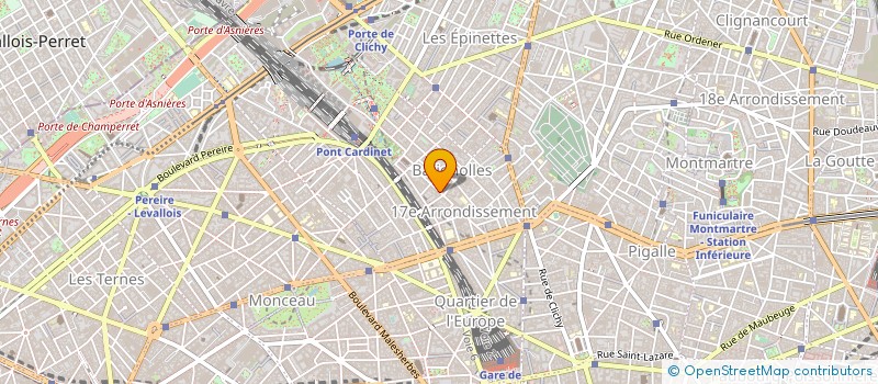 localisation de l'entreprise MADAME CHARLOTTE MERANDON  PARIS