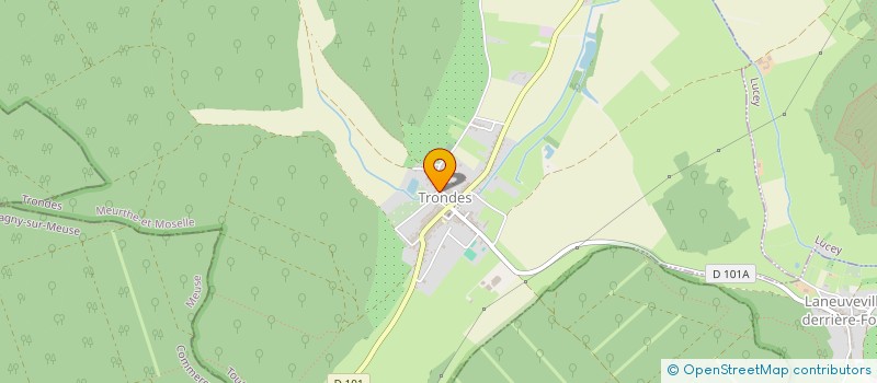 localisation de l'entreprise MADAME CHARLOTTE MERCHAT  TRONDES