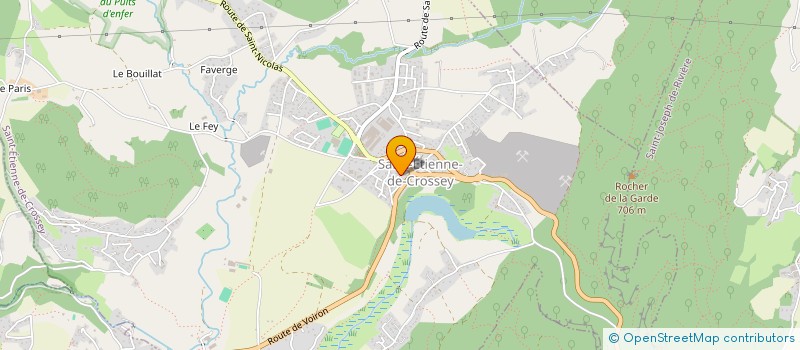 localisation de l'entreprise MADAME CHARLOTTE MERI  SAINT-EGREVE