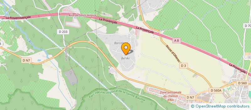 localisation de l'entreprise MADAME CHARLOTTE MERLET à SAINT-MAXIMIN-LA-SAINTE-BAUME