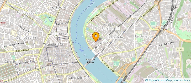 localisation de l'entreprise MADAME CHARLOTTE MERLET  BORDEAUX