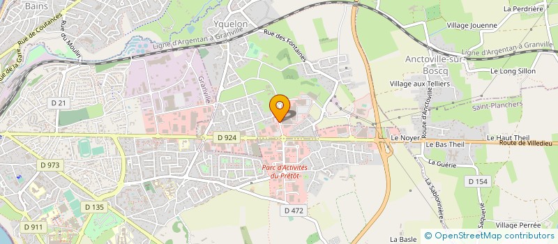 localisation de l'entreprise MADAME CHARLOTTE METAYER  YQUELON