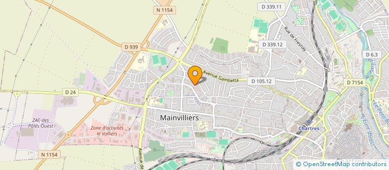 localisation de l'entreprise MADAME CHARLOTTE MICHELE HENRARD à MAINVILLIERS