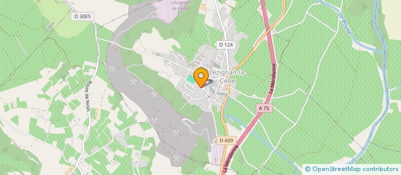 localisation de l'entreprise MADAME CHARLOTTE MIMAULT  LEZIGNAN-LA-CEBE