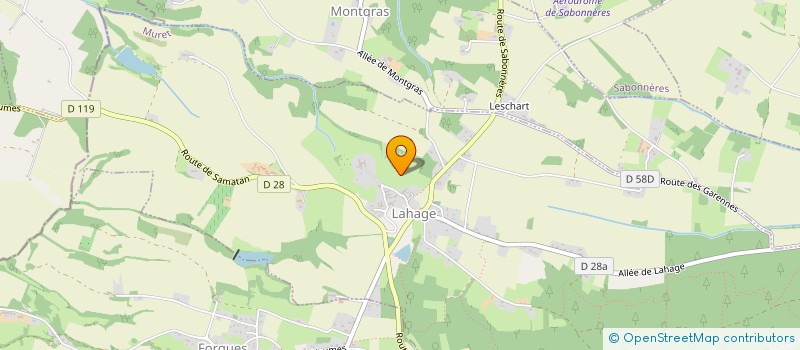 localisation de l'entreprise MADAME CHARLOTTE MIR  LAHAGE